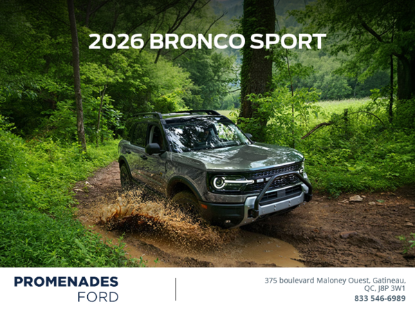 2026 Ford Bronco Sport