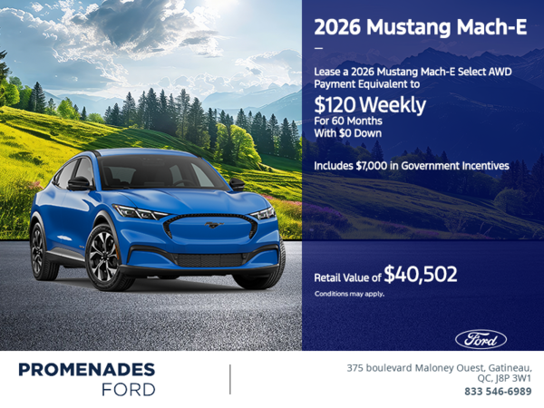 2026 Ford Mustang Mach-E