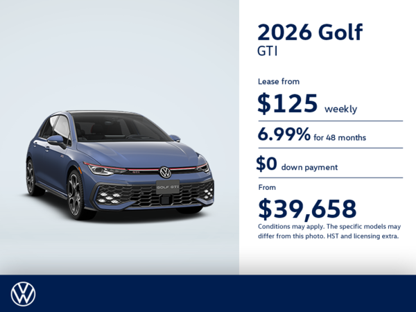 Get the Volkswagen Golf GTI 2026
