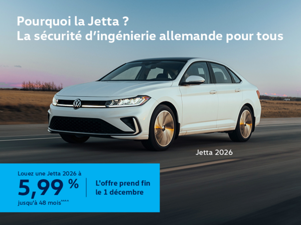 Procurez-vous la Volkswagen Jetta 2025