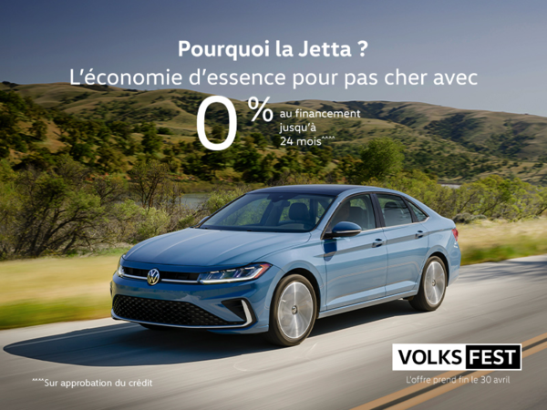 Procurez-vous la Volkswagen Jetta 2026