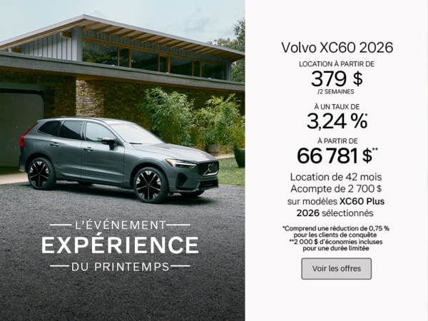 Le Volvo XC60 2026