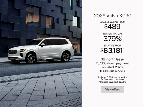 The 2026 Volvo XC90