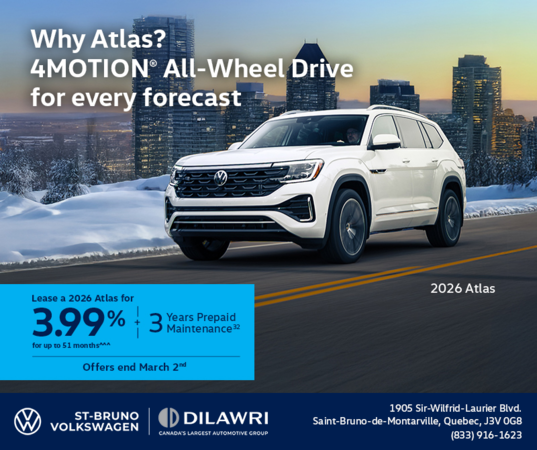 Get the 2026 Volkswagen Atlas