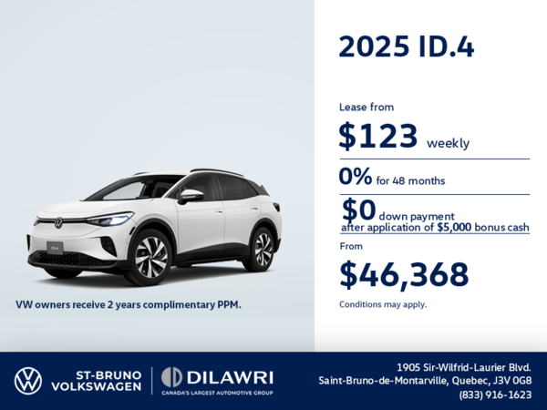 Get the 2025 Volkswagen ID.4