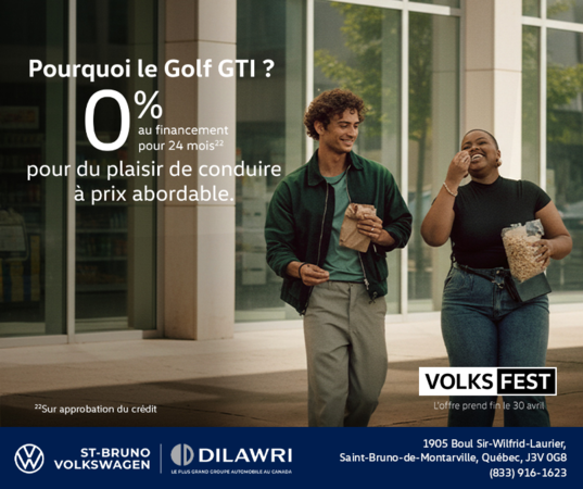 Procurez-vous la Volkswagen Golf Gti 2026
