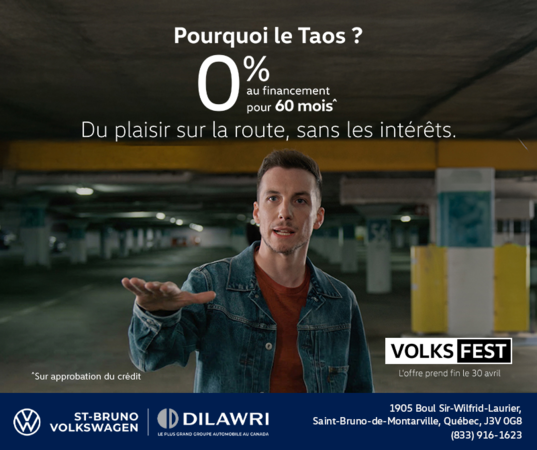 Procurez-vous le Volkswagen Taos 2026