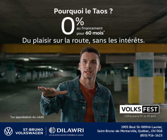 Procurez-vous le Volkswagen Taos 2026