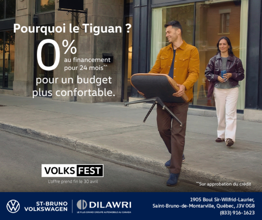 Procurez-vous le Volkswagen Tiguan 2026