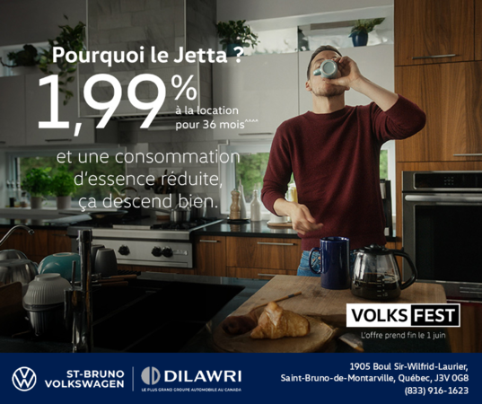 Procurez-vous la Volkswagen Jetta 2026