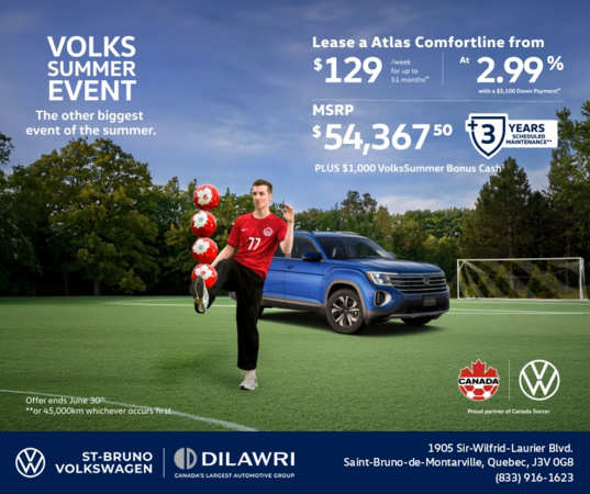 Get the 2026 Volkswagen Atlas