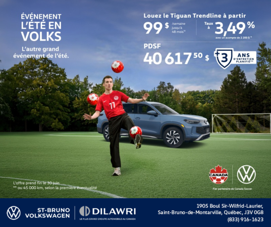 Procurez-vous le Volkswagen Tiguan 2026