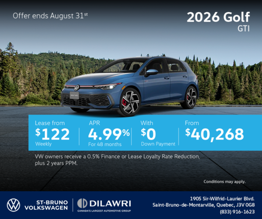 2026 Volkswagen Golf GTI