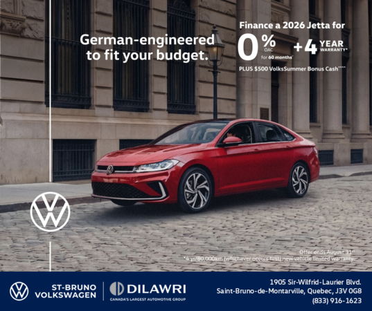 Get the 2026 Volkswagen Jetta