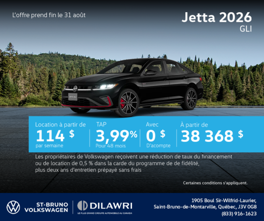 Volkswagen Jetta GLI 2026
