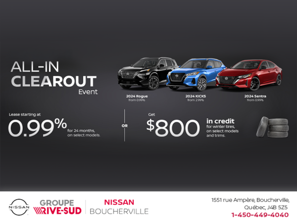 The Nissan monthly Event