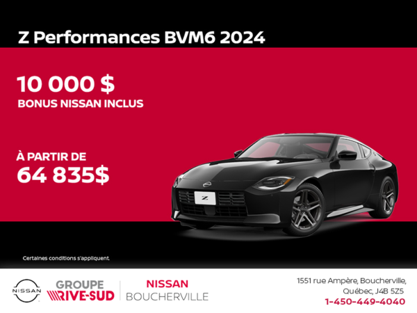 Obtenez le Nissan Z 2024!