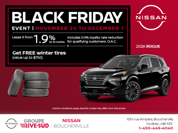 Get the 2026 Rogue Today!