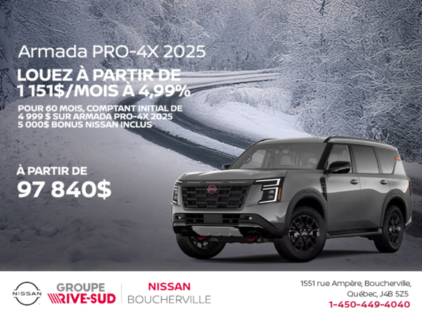 Obtenez la Armada 2025 !