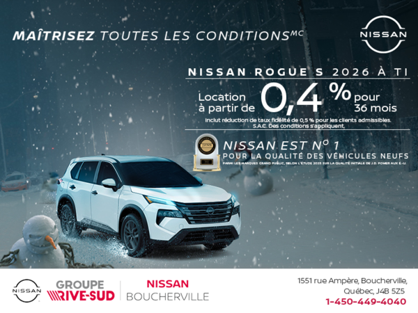 Obtenez le Rogue 2026 !