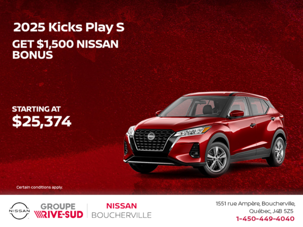 Get the 2025 Kicks Play Today!