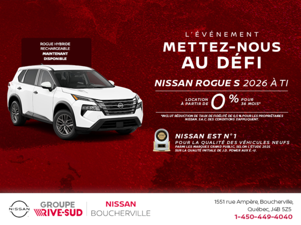 Obtenez le Rogue 2026 !