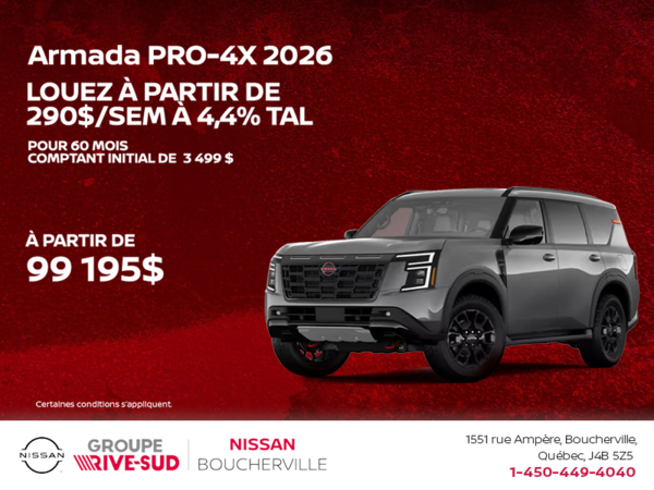 Obtenez la Armada 2026 !
