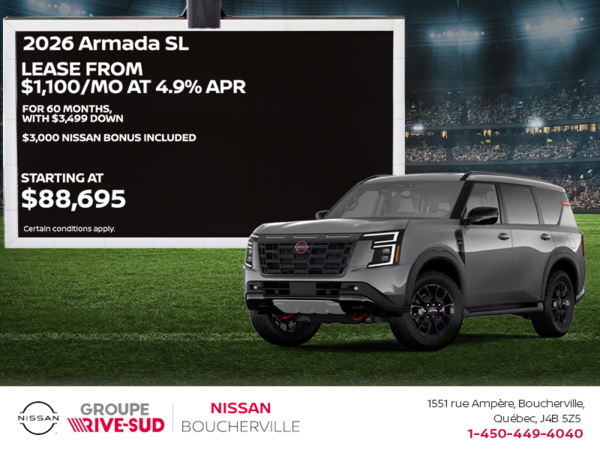 2026 Nissan Armada