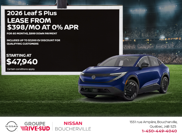 2026 Nissan Leaf