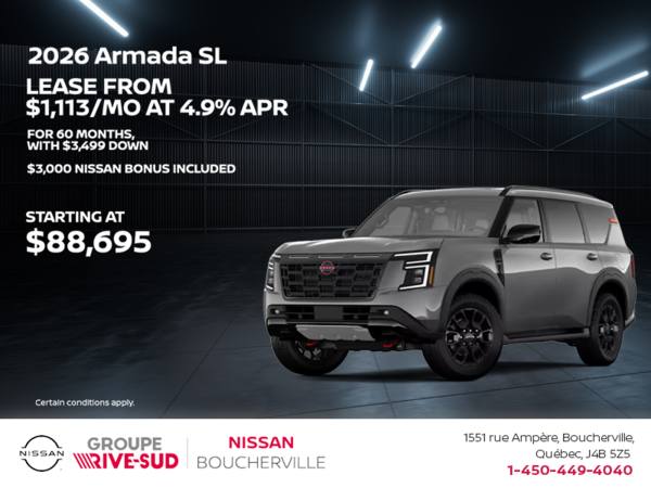 2026 Nissan Armada