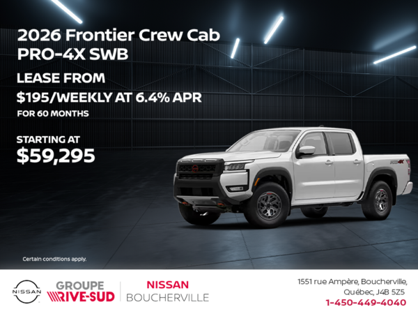 2026 Nissan Frontier