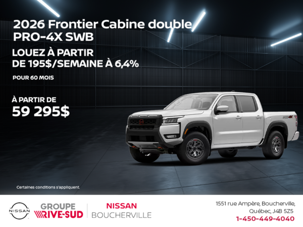 Nissan Frontier 2026