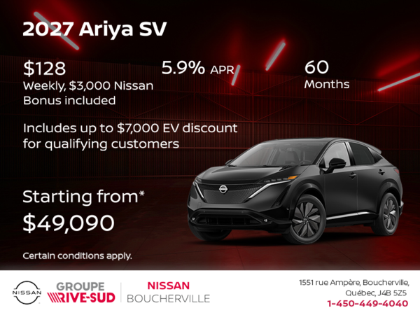 2027 Nissan Ariya