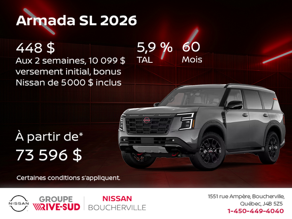 Nissan Armada 2026