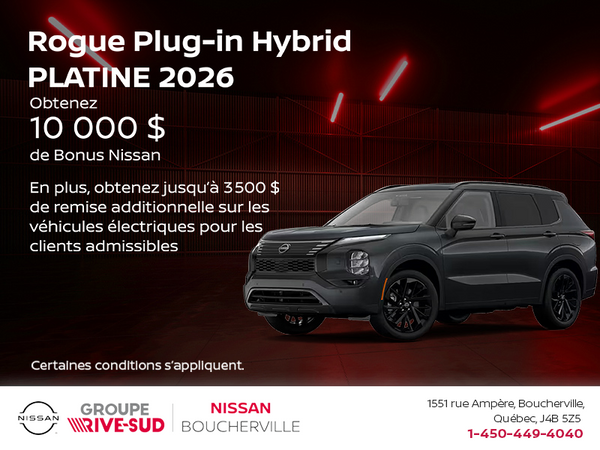Nissan Rogue Plug-in Hybrid 2026