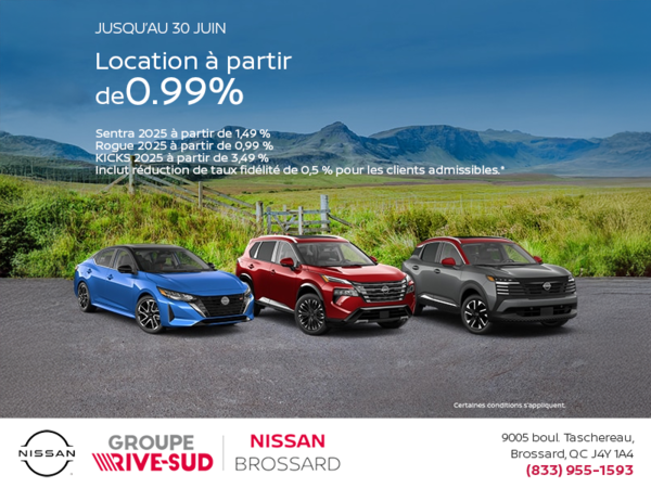 L’événement mensuel Nissan