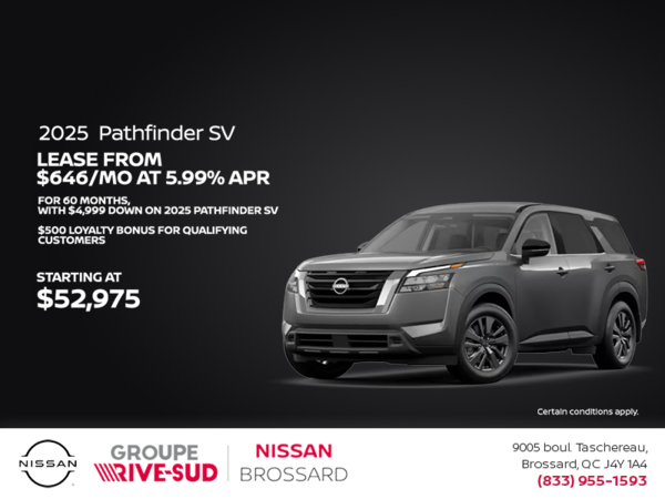 Get the 2025 Pathfinder today!