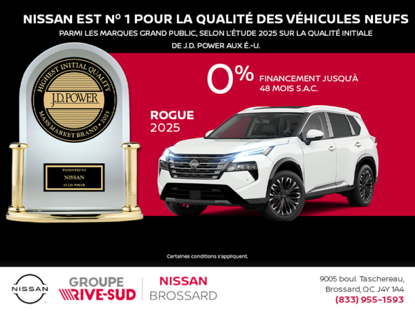 Obtenez le Rogue SL 2025 !