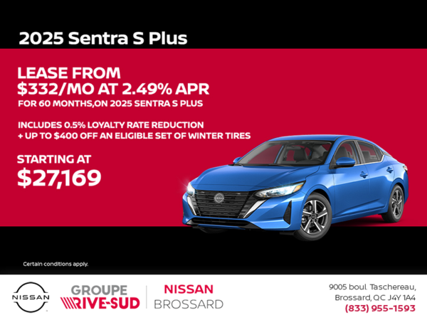 Get the 2025 Sentra Today!