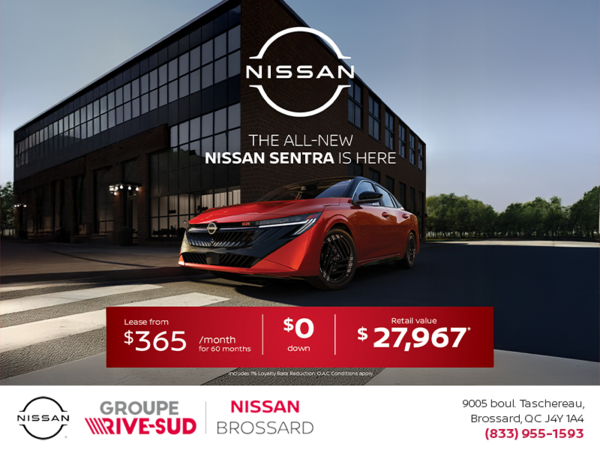 Get the 2026 Sentra Today!