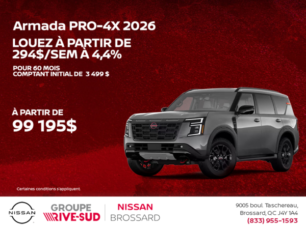 Obtenez la Armada 2026 !