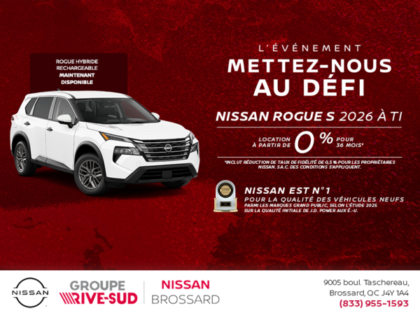 Obtenez le Rogue 2026 !