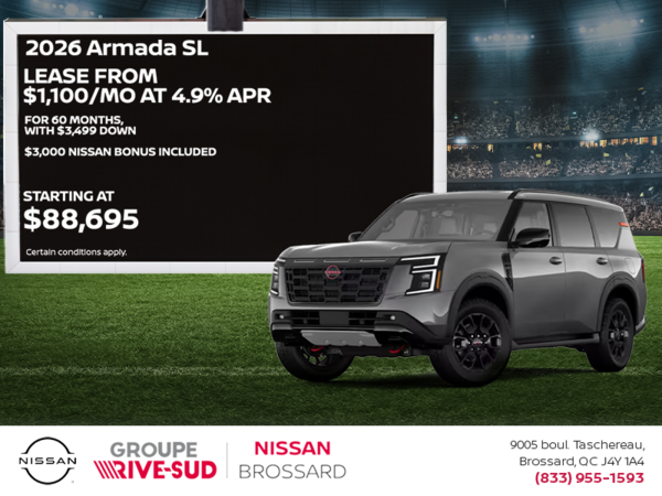 2026 Nissan Armada