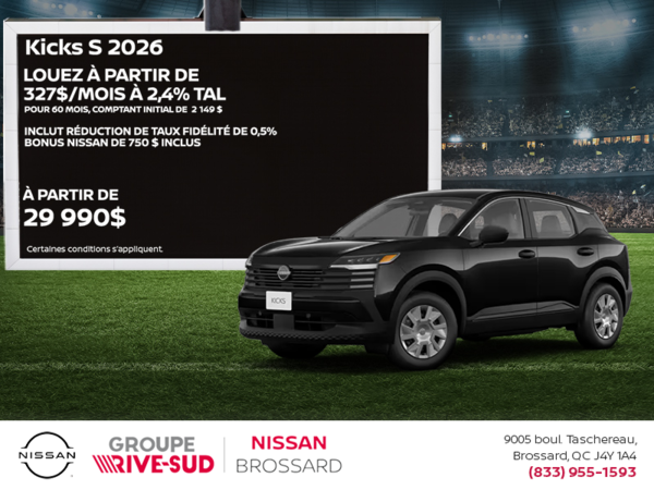 Nissan Kicks 2026