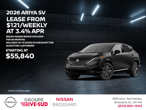 2026 Nissan Ariya