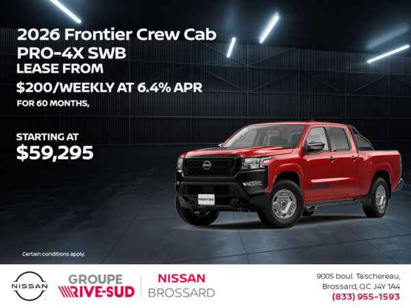 2026 Nissan Frontier