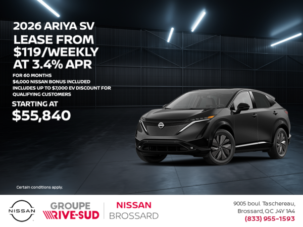 2026 Nissan Ariya