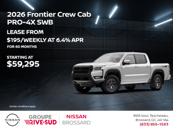 2026 Nissan Frontier