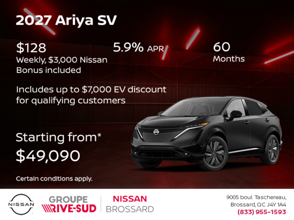 2027 Nissan Ariya
