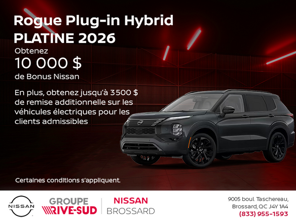 Nissan Rogue Plug-in Hybrid 2026